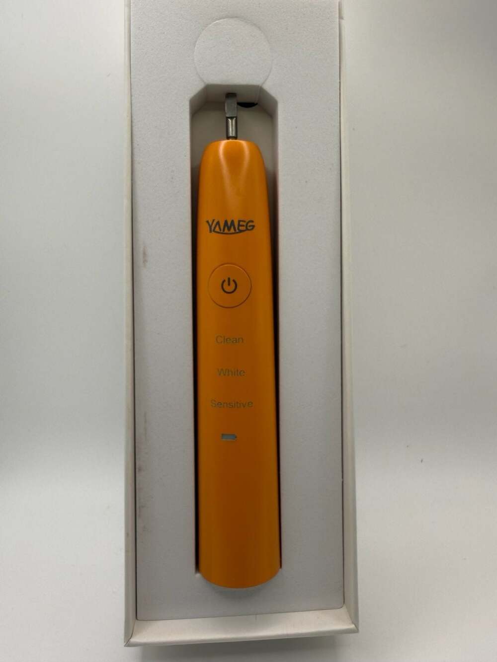 YAMEG Electric Toothbrush with Clean, White, and Sensitive Modes